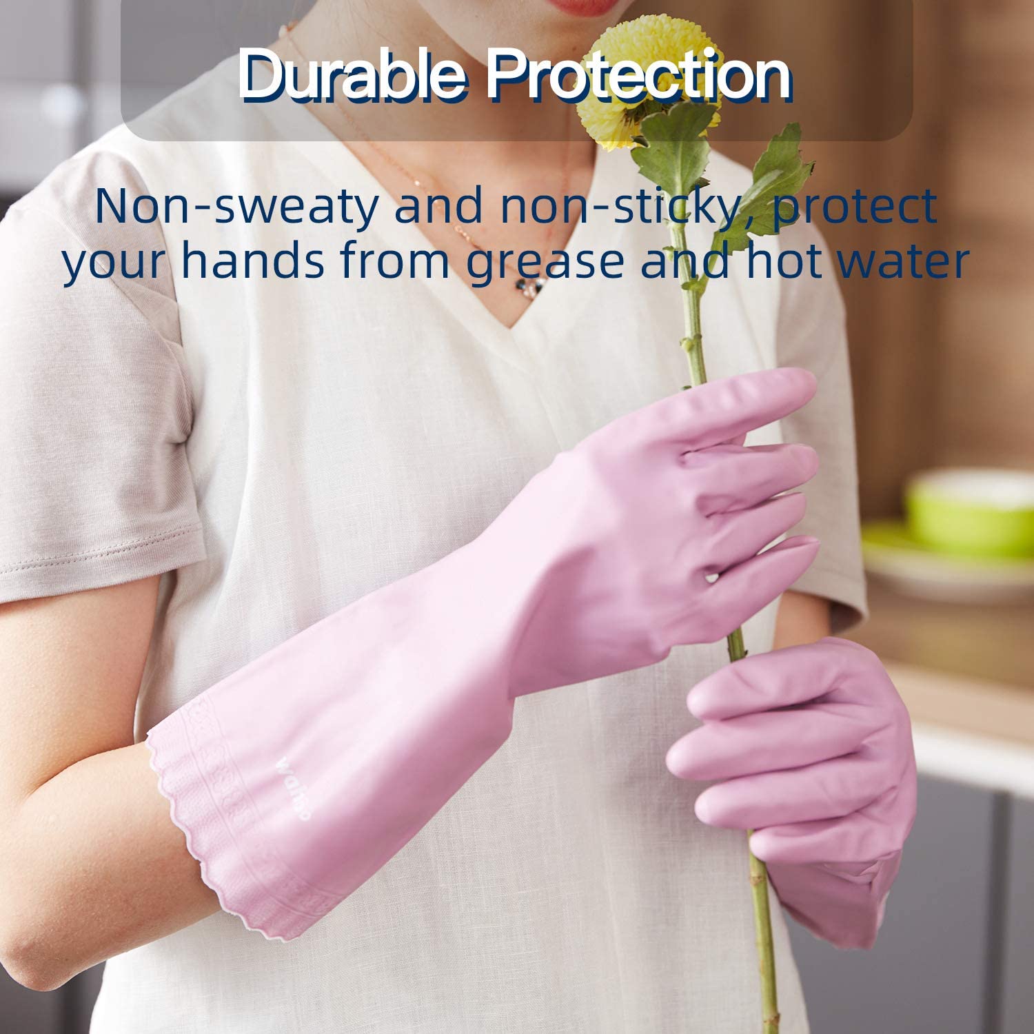 Gants de vaisselle antidérapants LANON - 3 paires