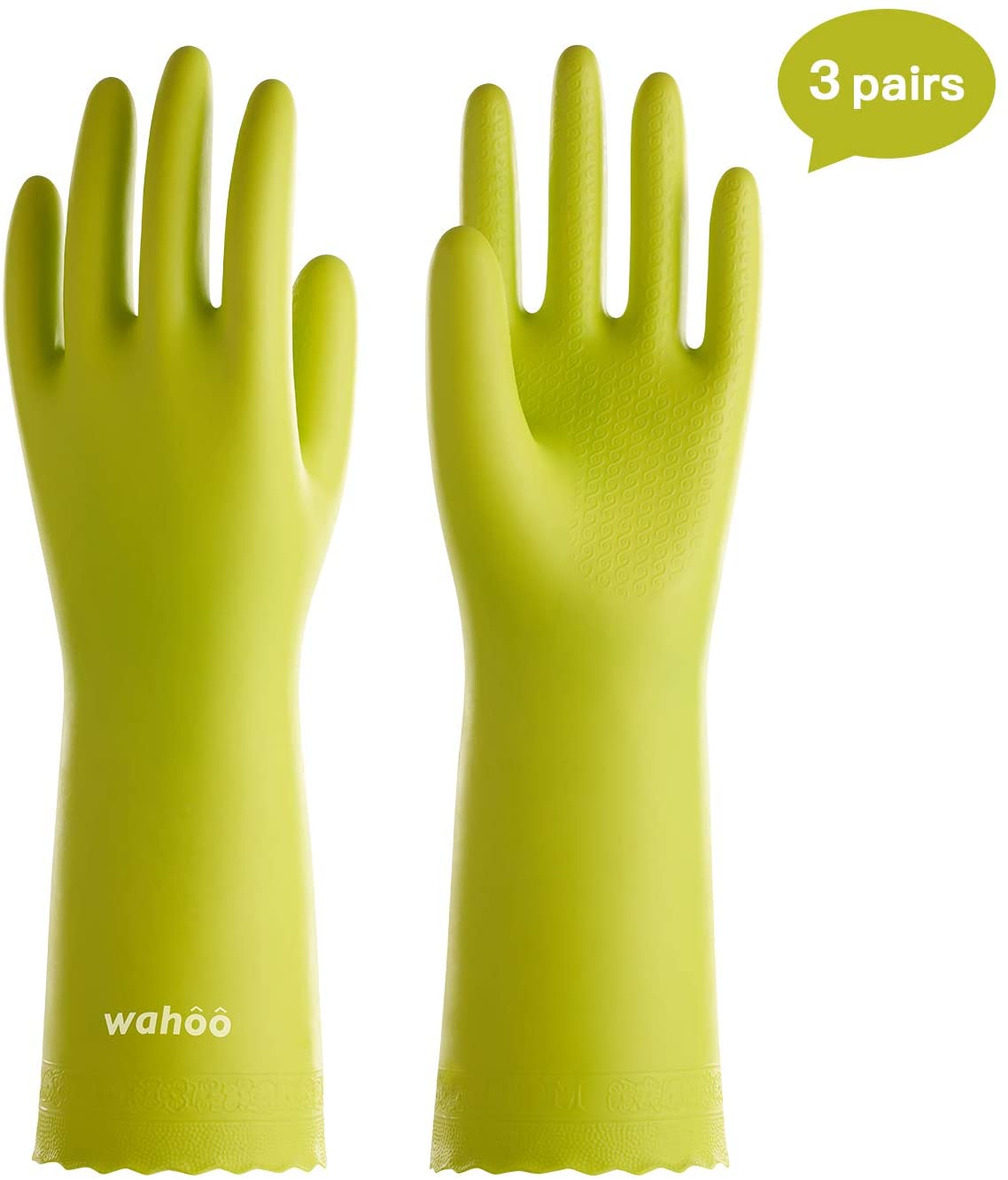Gants de vaisselle antidérapants LANON - 3 paires