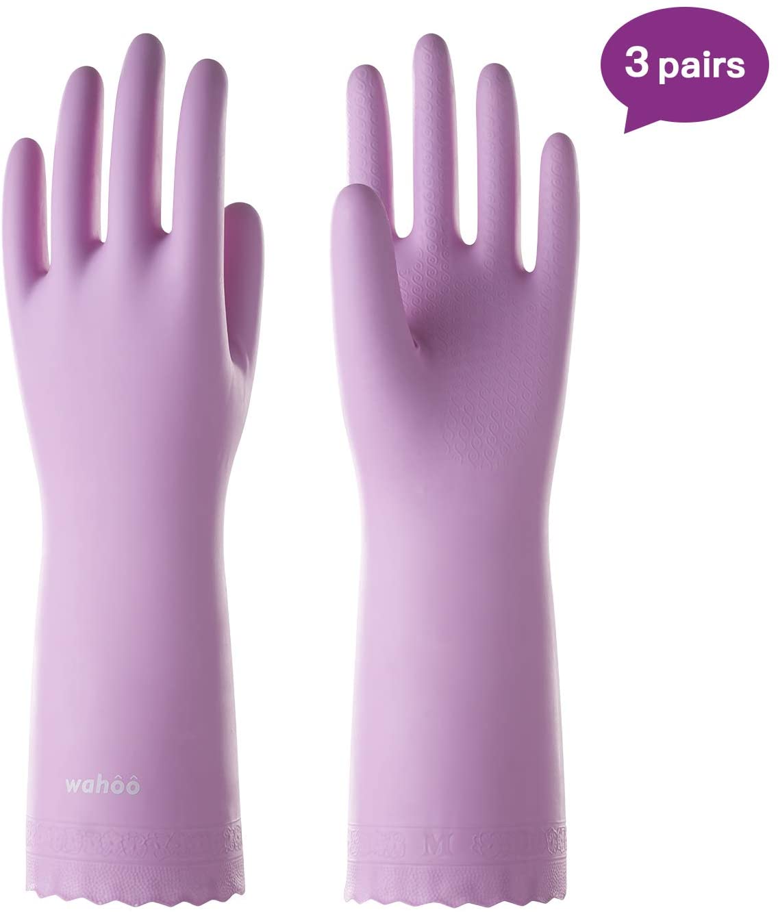 Gants de vaisselle antidérapants LANON - 3 paires