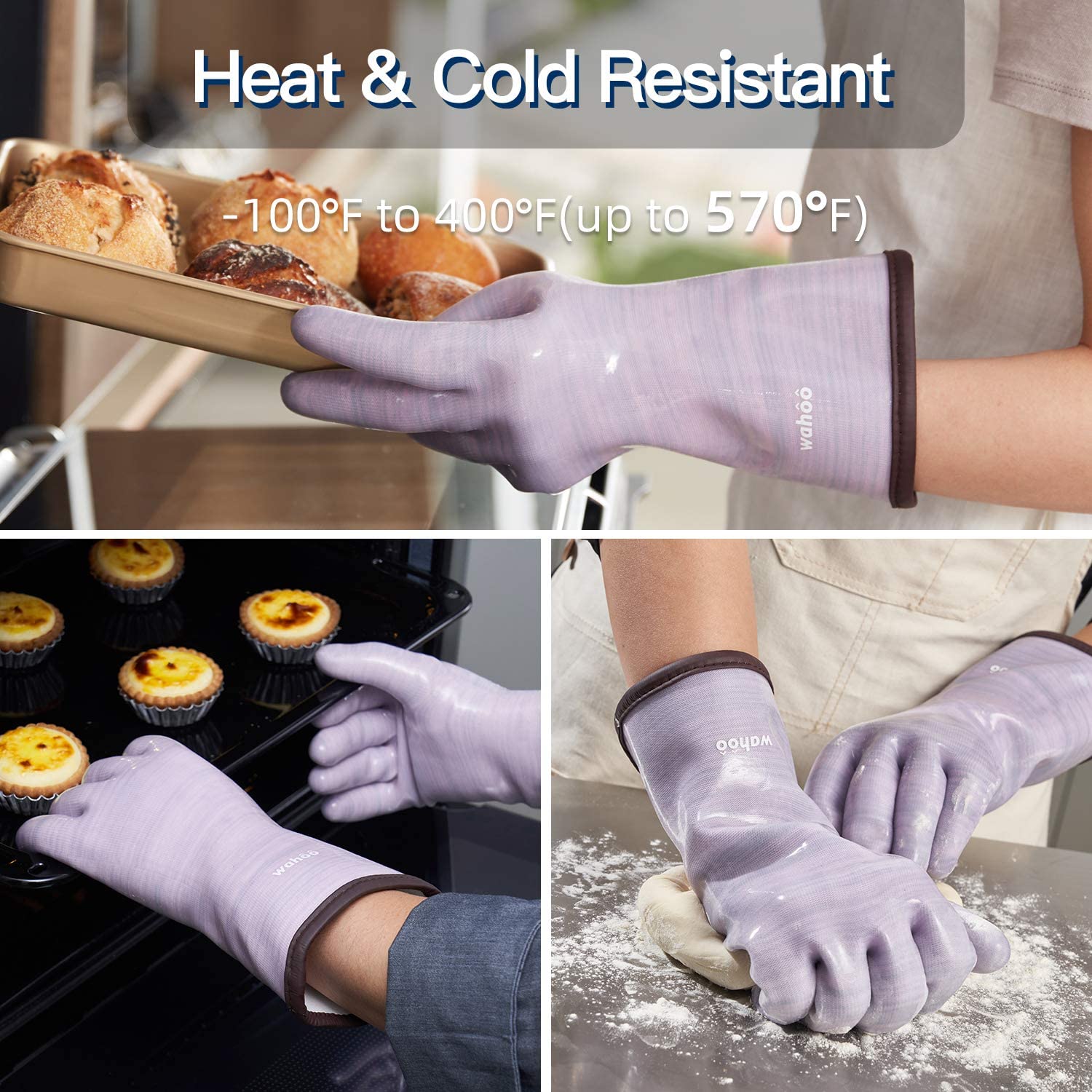 Gants de four en silicone liquide LANON